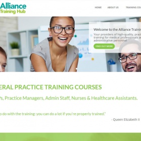 Alliance Training Hub Website