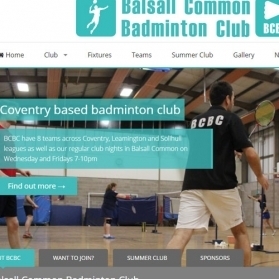 Badminton Club Website