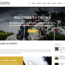 Crown Riding Website