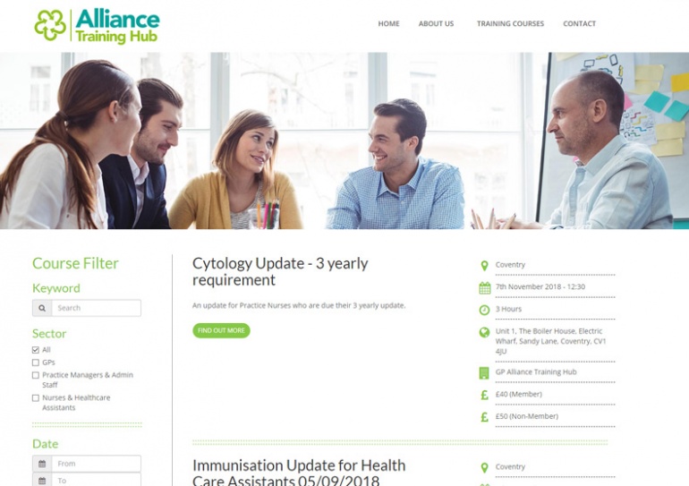 Alliance Training Hub - Courses
