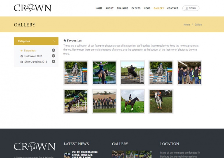 crown Riding - Gallery