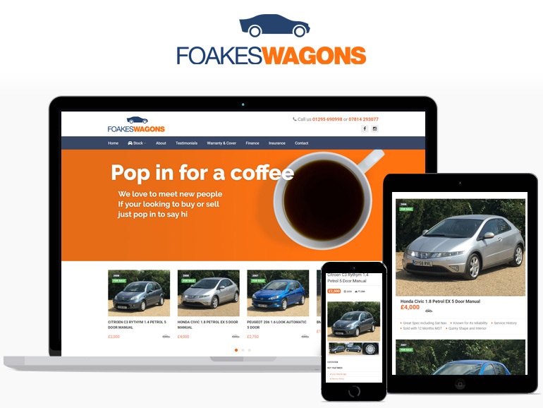 Foakeswagons - Responsive Design