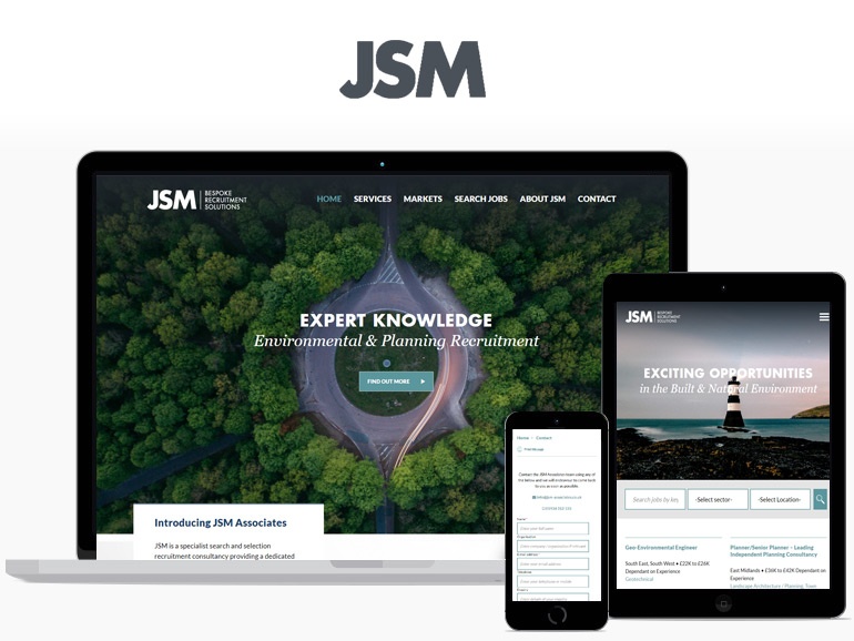 JSM Associates - Responsive Design