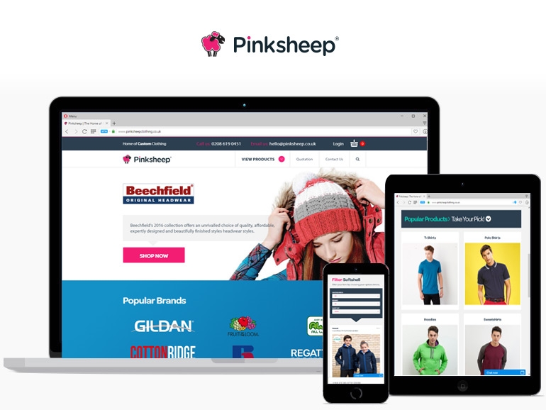 Pink Sheep Group - Responsive Design