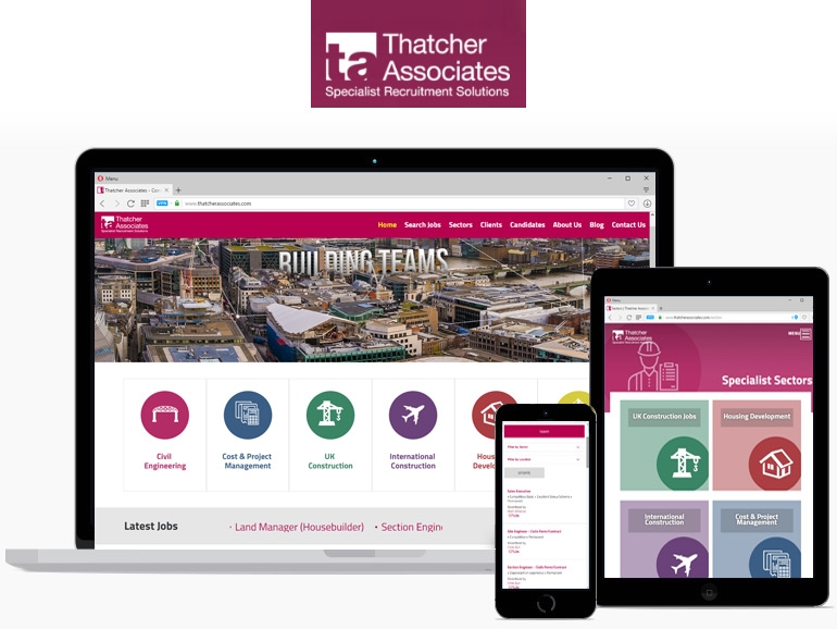 Thatchers Associates - Responsive Design