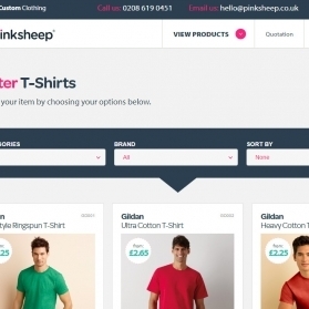 Pinksheep eCommerce Websites